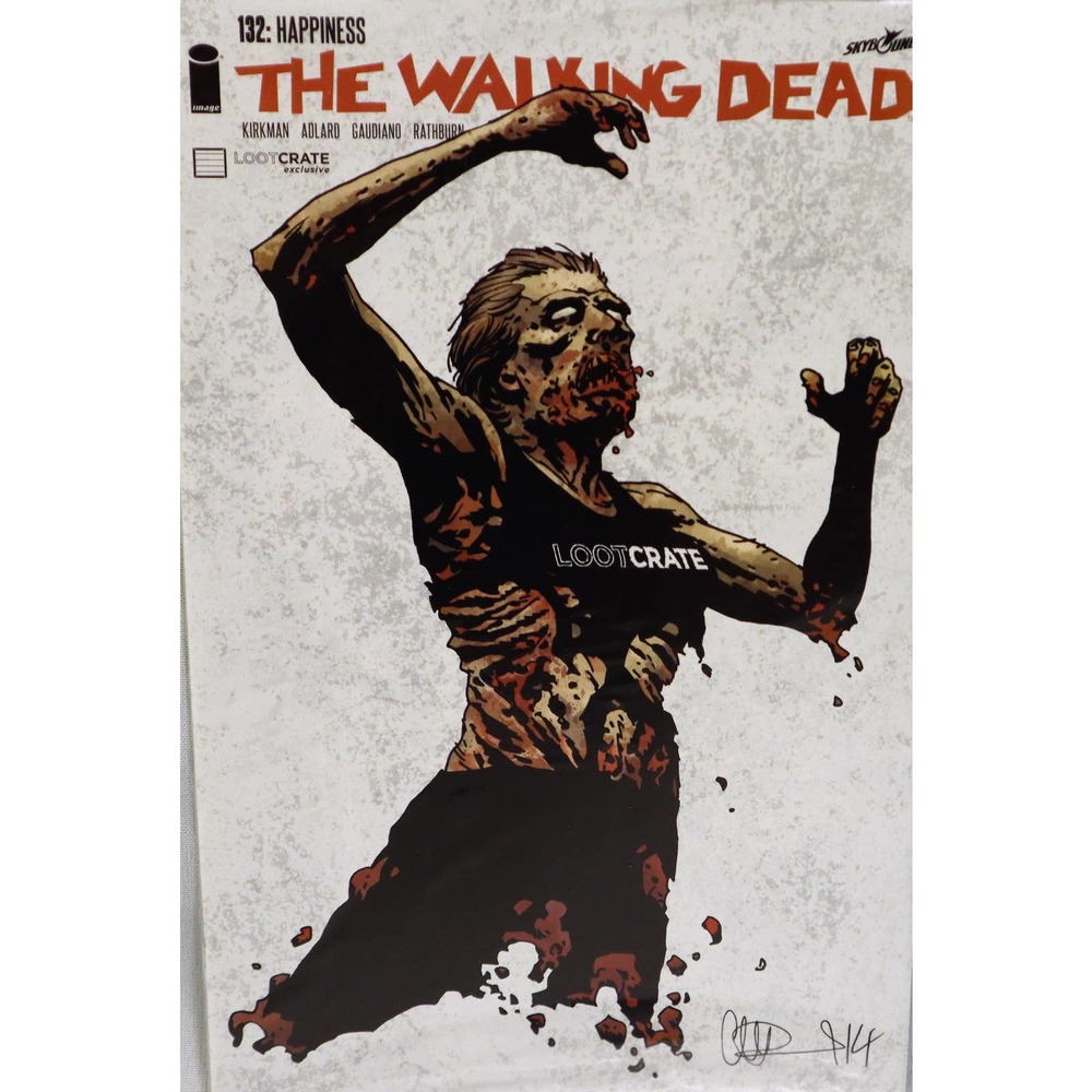 The Walking Dead 132: Happiness Comic Exclusive from SkyBound New in Wrapper